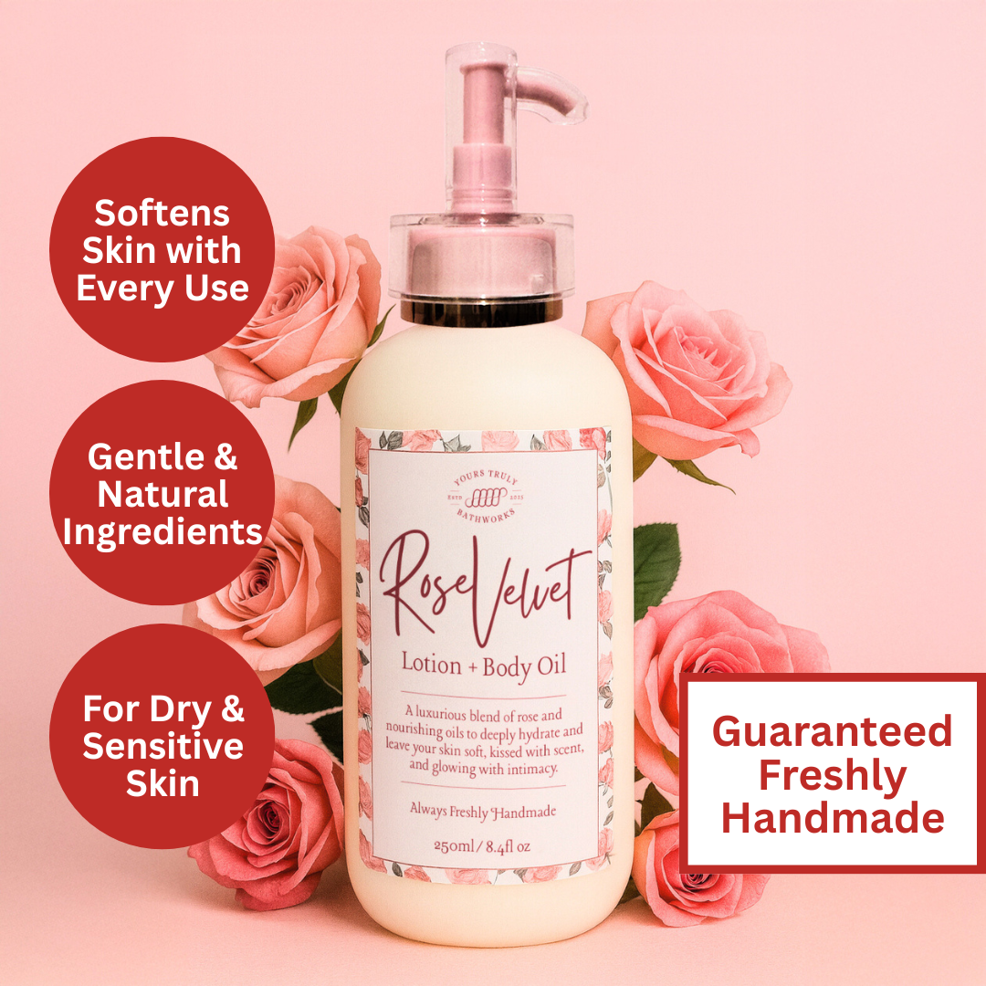 Rose Velvet Lotion + Body Oil